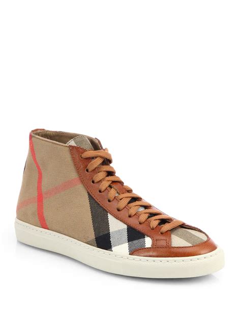 burberry sneakers for women|burberry high top sneakers women's.